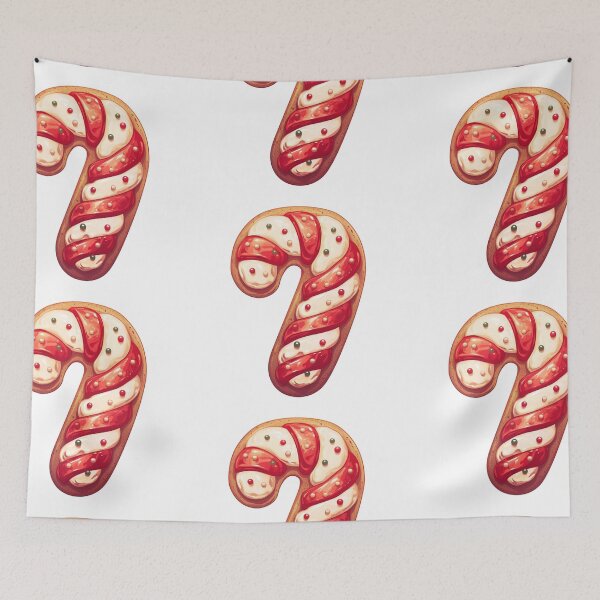 Item preview, Christmas candy cane cookie designed and sold by MendaciousMina.