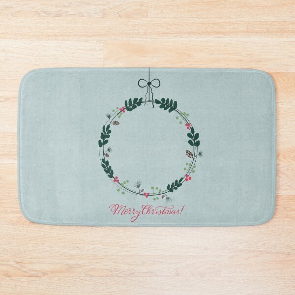 Item preview, Christmas Wreath with Pinecones and Holly Berries designed and sold by HydrangeaDelMar.