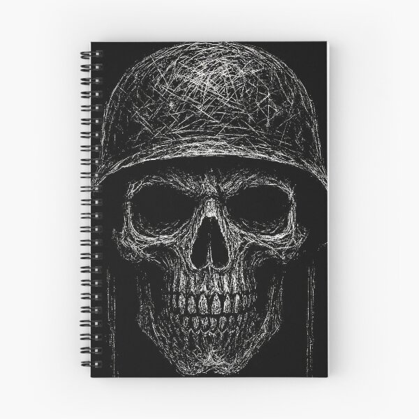 Item preview, Soldier Skull Illustration – Military Helmet Grim Reaper designed and sold by Mortisigil.
