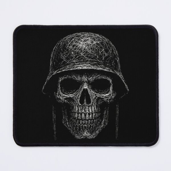 Item preview, Soldier Skull Illustration – Military Helmet Grim Reaper designed and sold by Mortisigil.