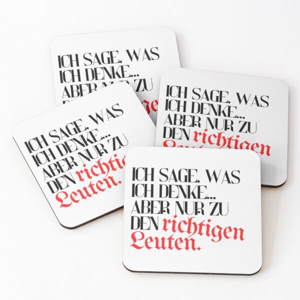 Item preview, I say what I think – but only to the right people | Minimalist quote designed and sold by Antik by Schulz.