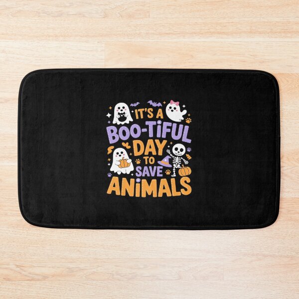 Item preview, It's A Boo-Tiful Day to Save Animals Veterinarian Halloween designed and sold by ryukaizox1.