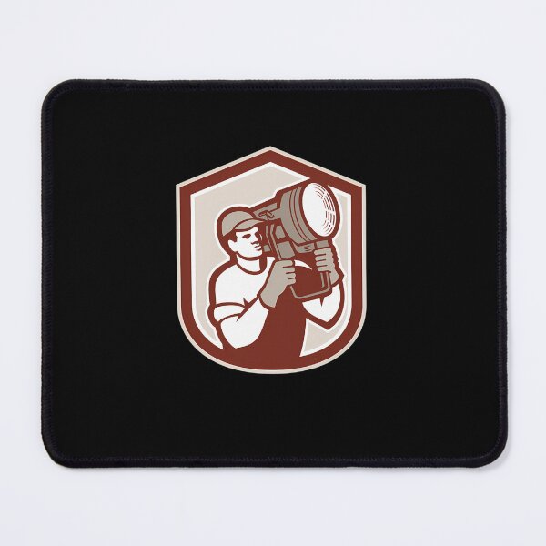 Item preview, Electrical-Lighting-Technician-Carry-Spotlight-Shield designed and sold by BenjaminReiter.