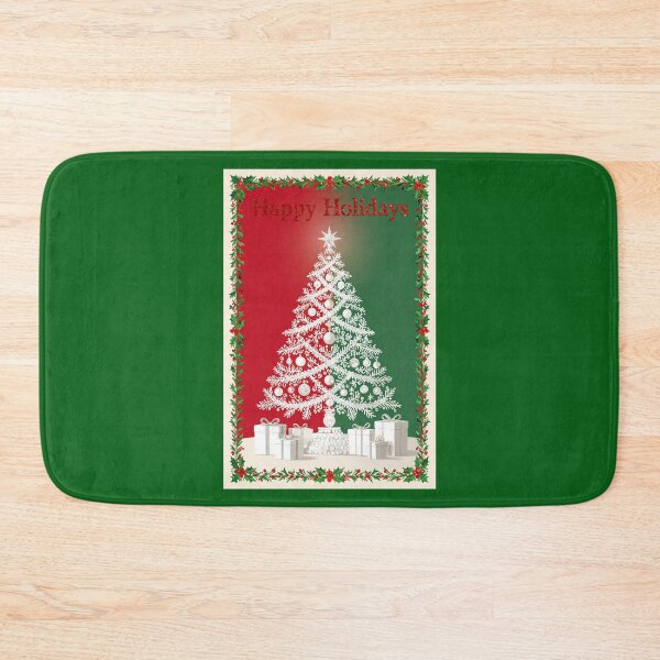 Item preview, Christmas Tree & Holly - Happy Holidays designed and sold by DesignsByPrnces.