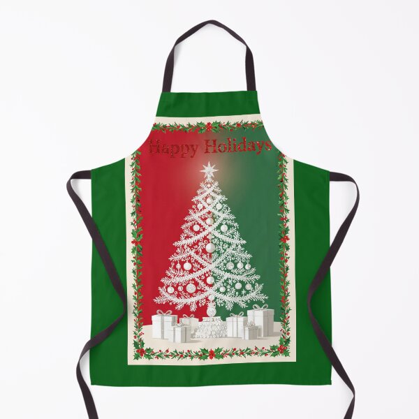 Item preview, Christmas Tree & Holly - Happy Holidays designed and sold by DesignsByPrnces.