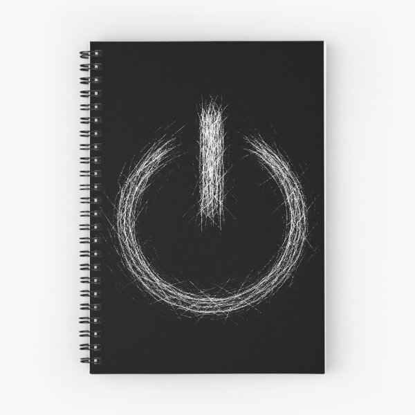 Item preview, Power On Symbol Scratch Art – Minimal Tech Icon Illustration designed and sold by Mortisigil.