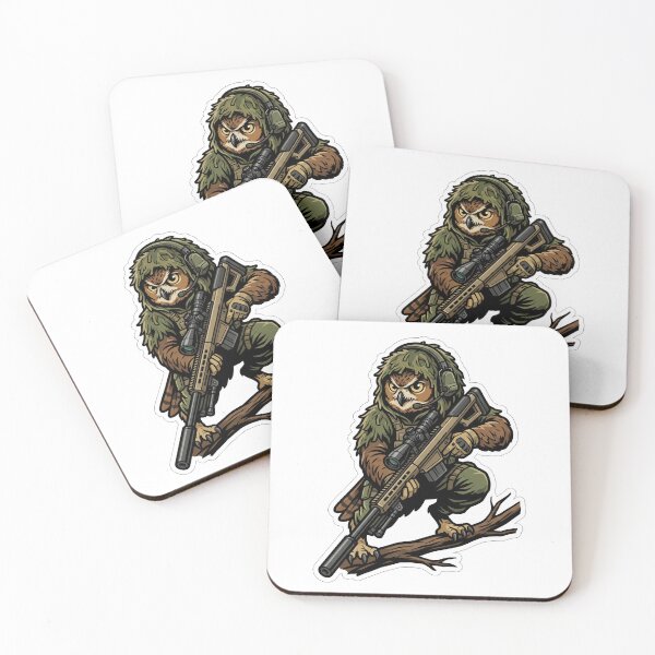 Item preview, Tactical Owl Sniper Special Forces Military Gift designed and sold by LoliDesignShop.