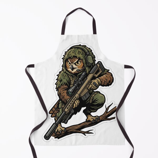 Item preview, Tactical Owl Sniper Special Forces Military Gift designed and sold by LoliDesignShop.