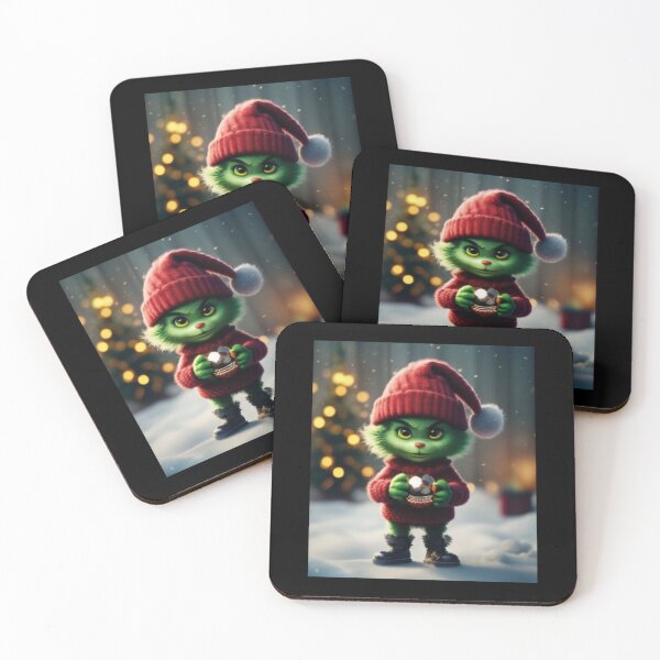 Item preview, children's Grinch grinch christmas new year Sticker designed and sold by Anaya Jovani.