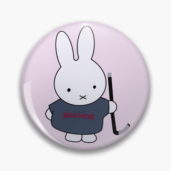 Item preview, Colorado Avalanche Miffy  designed and sold by MadeWithLoveM.