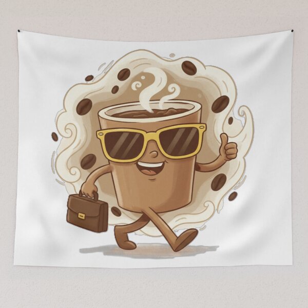 Item preview, Cool Coffee Morning: Thumbs Up Motivation Brew designed and sold by MartinxMarie.