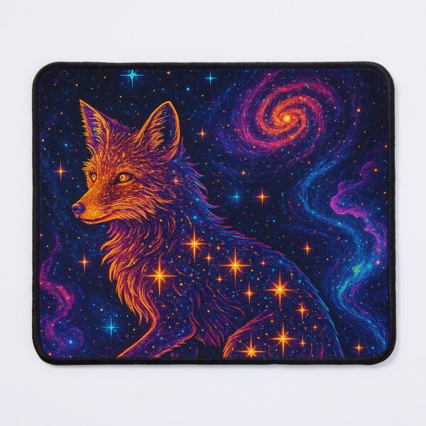 Item preview, Starlight Fox Nebula Guardian designed and sold by Expl0rer.