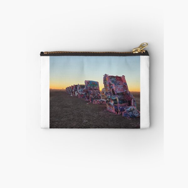 Item preview, Cadillac Ranch at sunrise. Route 66 designed and sold by porchswings.