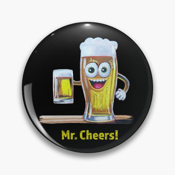 Item preview, Mr. Cheers Friendly Beer Pint designed and sold by Scott Clendaniel.
