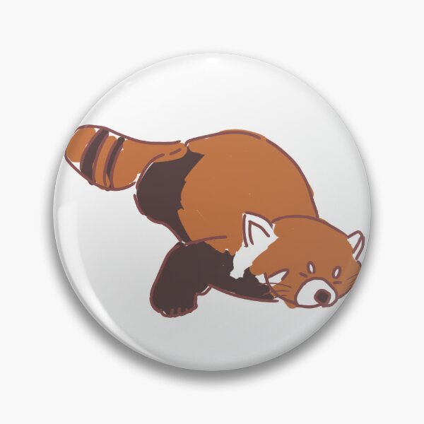Item preview, tired red panda designed and sold by Bennysdoodlefactory.
