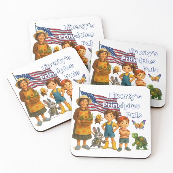 Item preview, Liberty’s Principles Pals Patriotic Artwork designed and sold by Christopher Bradley.