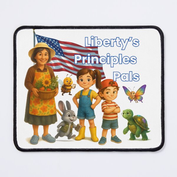 Item preview, Liberty’s Principles Pals Patriotic Artwork designed and sold by Christopher Bradley.