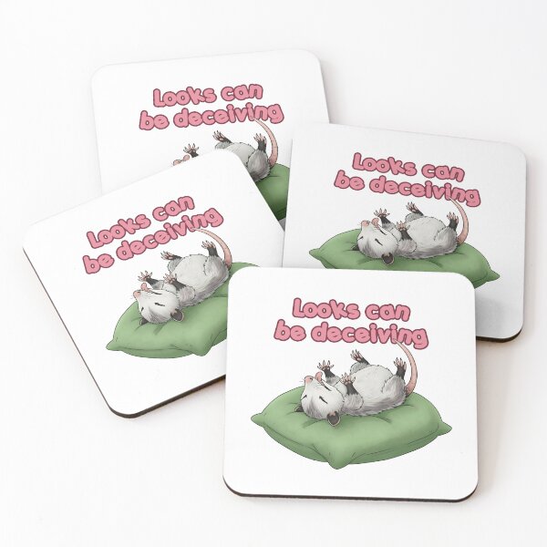 Item preview, Looks Can Be Deceiving - Deadass Funny Wildlife Vibes designed and sold by H Jonas.