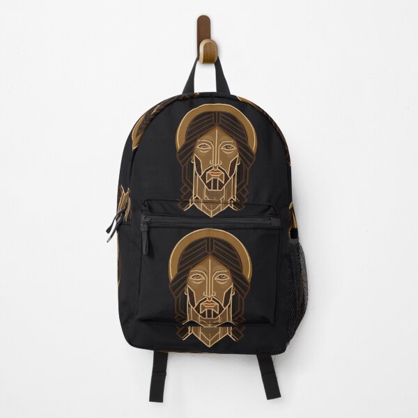 Item preview, Art Deco Christ Icons — Geometric Sacred Face of Jesus designed and sold by Sanctum Icons.