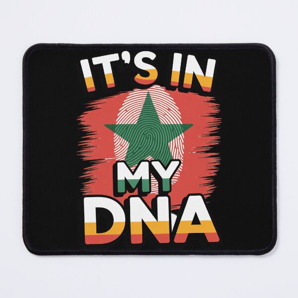 Item preview, It's in My DNA Morocco Flag Fingerprint designed and sold by countntenov.