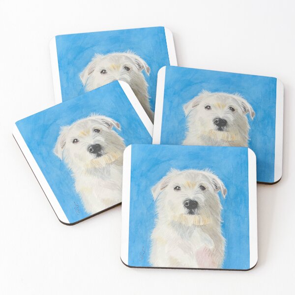 Item preview, White Terrier designed and sold by AutuminaArt.