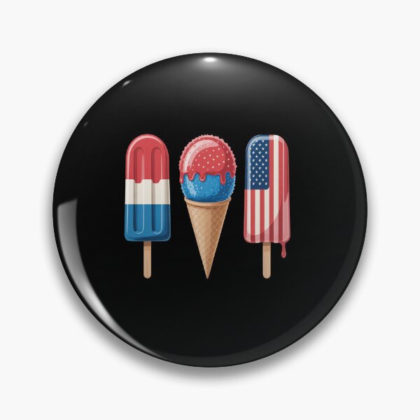 Item preview, 4th Of July Cute Popsicle Patriotic Ice Cream Men Women designed and sold by Moxizz.