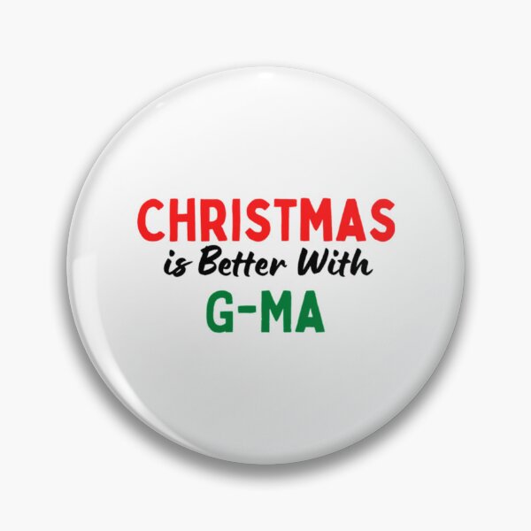 Item preview, Christmas Is Better With G-Ma Sticker designed and sold by Anaya Jovani.