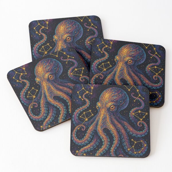 Item preview, Cosmic Octopus of the Constellations designed and sold by Expl0rer.