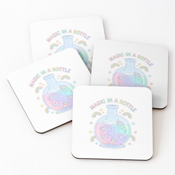 Item preview, Magic In A Bottle Pony Sticker designed and sold by GingyB.