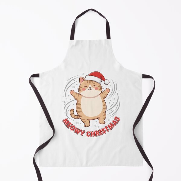 Item preview, Meowy Christmas Dancing Cat Mascot for Cat Lovers designed and sold by chattsuede.