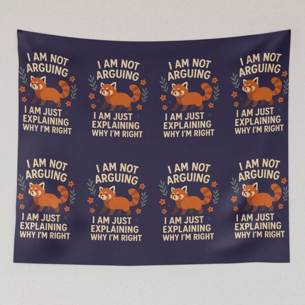 Item preview, I'm Not Arguing, I'm Just Explaining Why I'm Right designed and sold by SarcasticSarah.