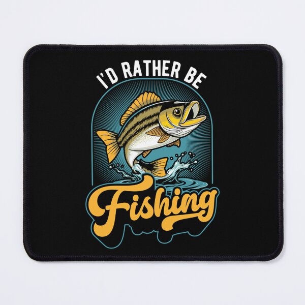 Item preview, Fun I'd Rather Be Fishing Men Women Youth designed and sold by Embers & Incense Co..