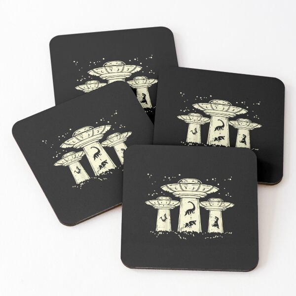Item preview, Alien Ufo Abducting Dinosaurs Trex Toddler Boys Youth designed and sold by DanielleTonia.
