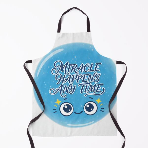 Item preview, Miracle Happens Anytime – Cute Kawaii Sparkle Face Design designed and sold by Ranrajshop.