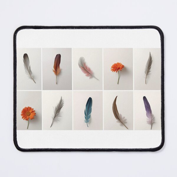 Item preview, flowers and feathers designed and sold by Alchemic-Gifts.