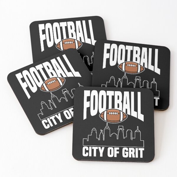 Item preview, CITY OF GRIT FOOTBALL - PHILADELPHIA FOOTBALL designed and sold by KEF Custom.