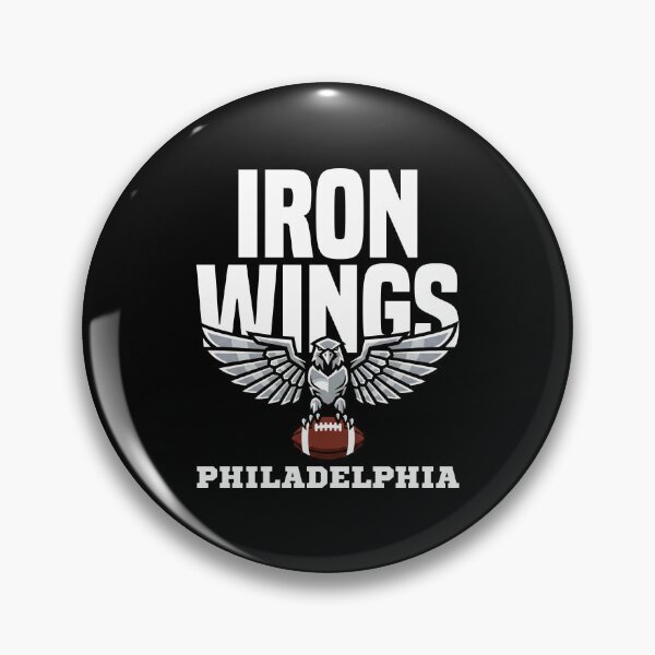 Item preview, PHILADELPHIA IRON WINGS - PHILADELPHIA FOOTBALL designed and sold by KEF Custom.