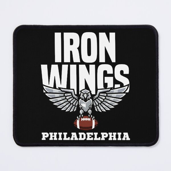 Item preview, PHILADELPHIA IRON WINGS - PHILADELPHIA FOOTBALL designed and sold by KEF Custom.