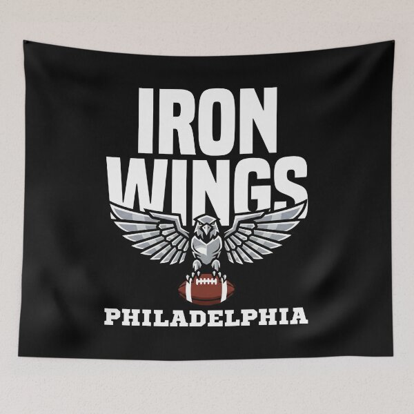 Item preview, PHILADELPHIA IRON WINGS - PHILADELPHIA FOOTBALL designed and sold by KEF Custom.