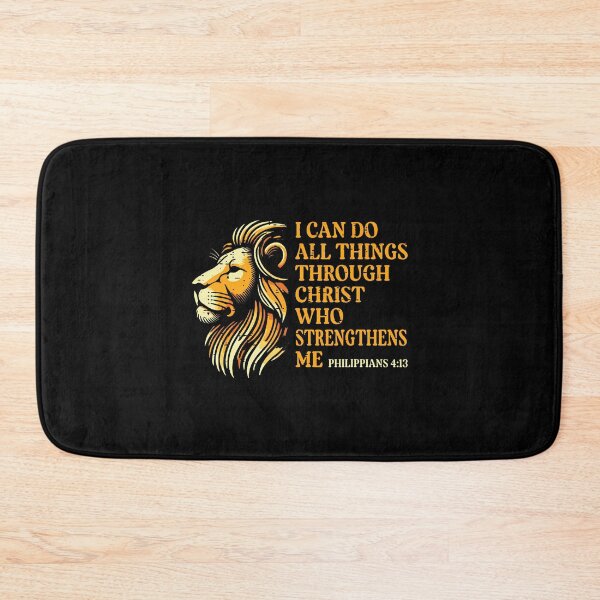 Item preview, I Can Do All Things Through Him Lion Christian Kid designed and sold by TashiaJerrie.