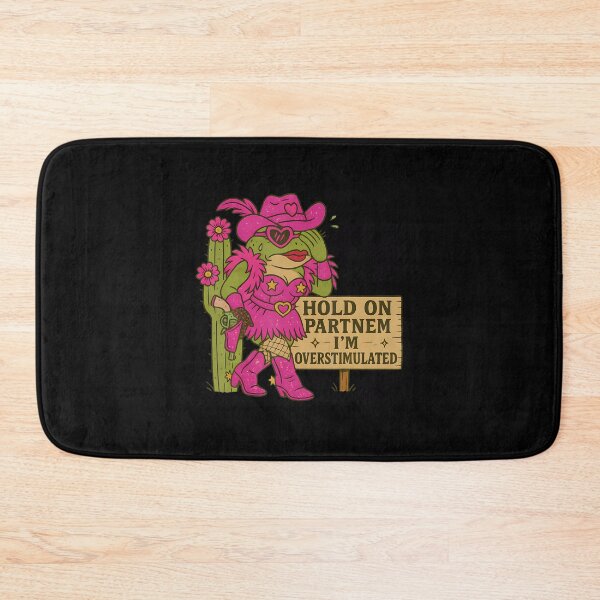 Item preview, Hold On Partner Im Overstimulated Cowboy Vintage designed and sold by RuthSheila.