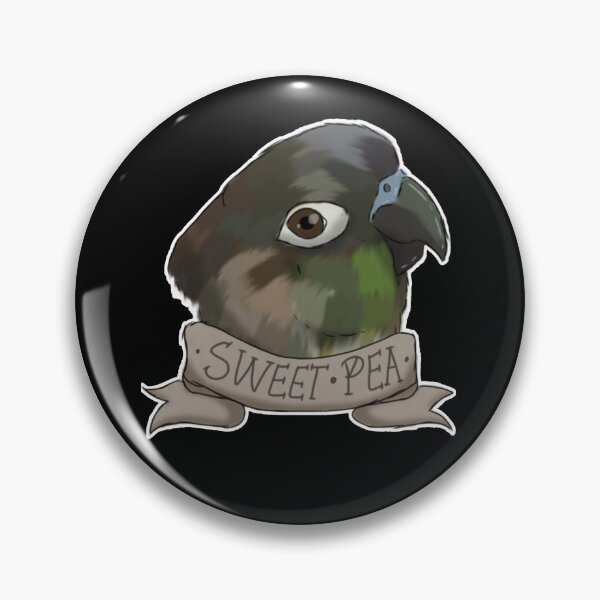 Item preview, Sweet Pea Green Cheek Conure designed and sold by MoodyItalianArt.