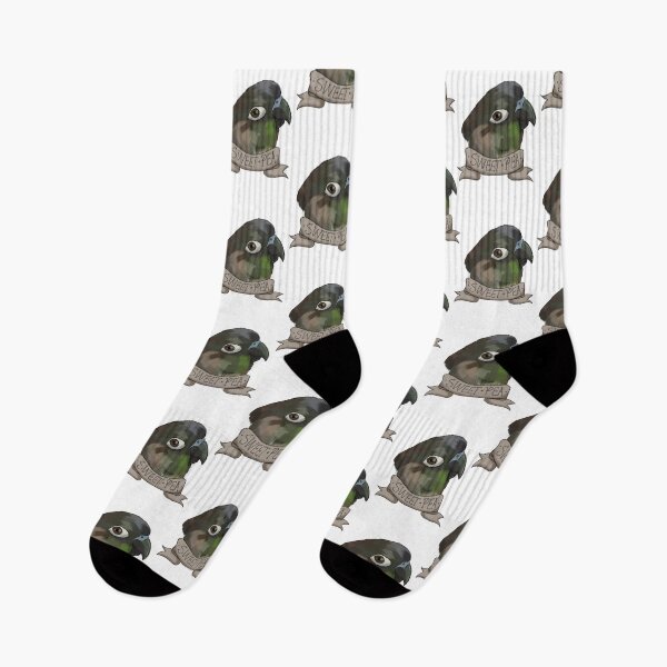 Item preview, Sweet Pea Green Cheek Conure designed and sold by MoodyItalianArt.