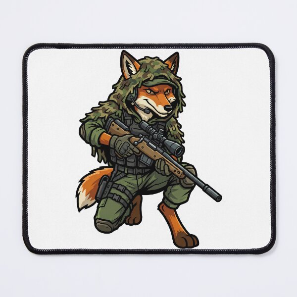 Item preview, Tactical Fox Sniper Ghillie Special Forces Gift designed and sold by LoliDesignShop.