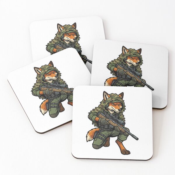 Item preview, Tactical Fox Sniper Ghillie Special Forces Gift designed and sold by LoliDesignShop.