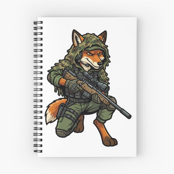 Item preview, Tactical Fox Sniper Ghillie Special Forces Gift designed and sold by LoliDesignShop.