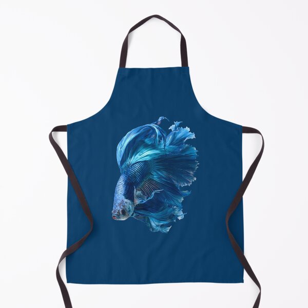 Item preview, Vivid Blue Halfmoon Betta Siamese Fighting Fish, Electric Blue Iridescent designed and sold by meganohm.