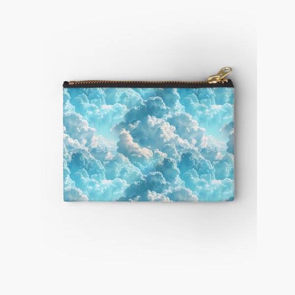 Item preview, Vibrant Blue Sky Fluffy Clouds Pattern designed and sold by NTGUILTY.