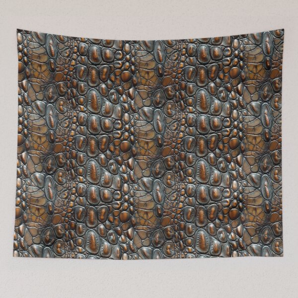 Item preview, Luxurious Brown Alligator Reptile Skin Texture Pattern designed and sold by NTGUILTY.