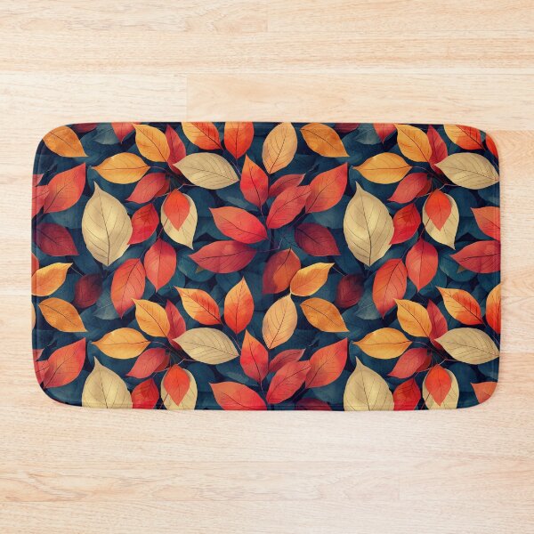 Item preview, Warm Autumn Leaves Fall Foliage Pattern designed and sold by NTGUILTY.